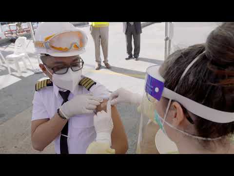 NSW PORTS & NSW HEALTH - Epic St Agnes seafarer COVID vaccinations