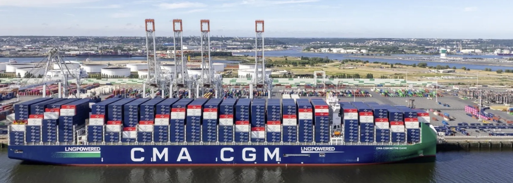 CMA CGM names giant French-flagged box ship - Shipping Australia
